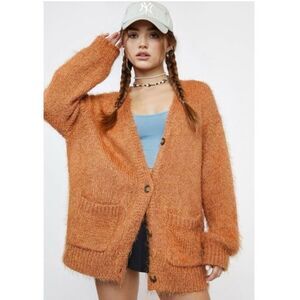 Free People Nevermind Cardigan Cider M